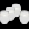 Linen 15 oz. Frame Stemless Glass – Set of 4|Fiesta Factory Direct