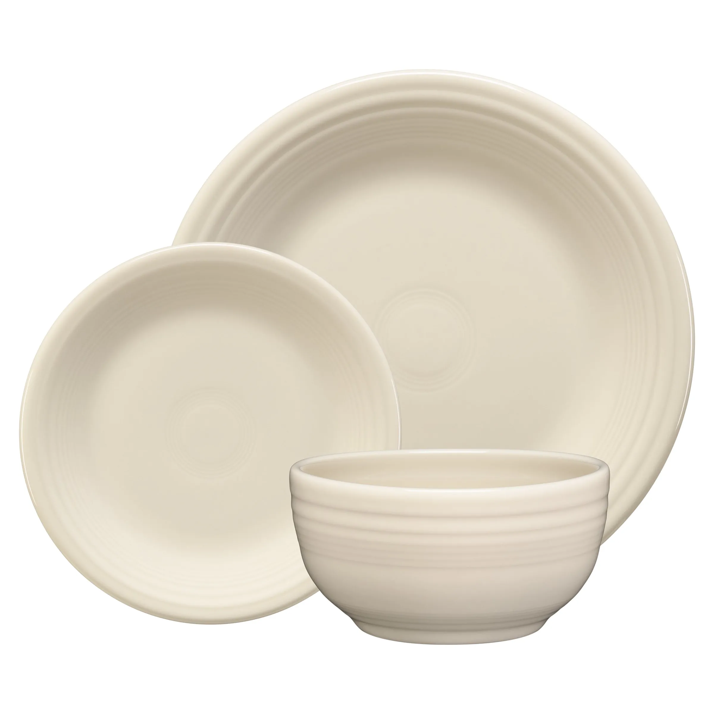 Linen Classic Bistro 3-Piece Place Setting, Service for 1|Fiesta Factory Direct Outlet
