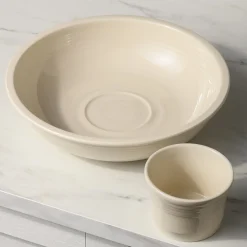 Linen 2-Piece Chip and Dip Set 12 7/8 Inch|Fiesta Factory Direct Clearance