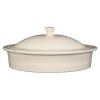 Linen Small 10 Inch Round Covered Casserole 1.4 Quart|Fiesta Factory Direct Clearance