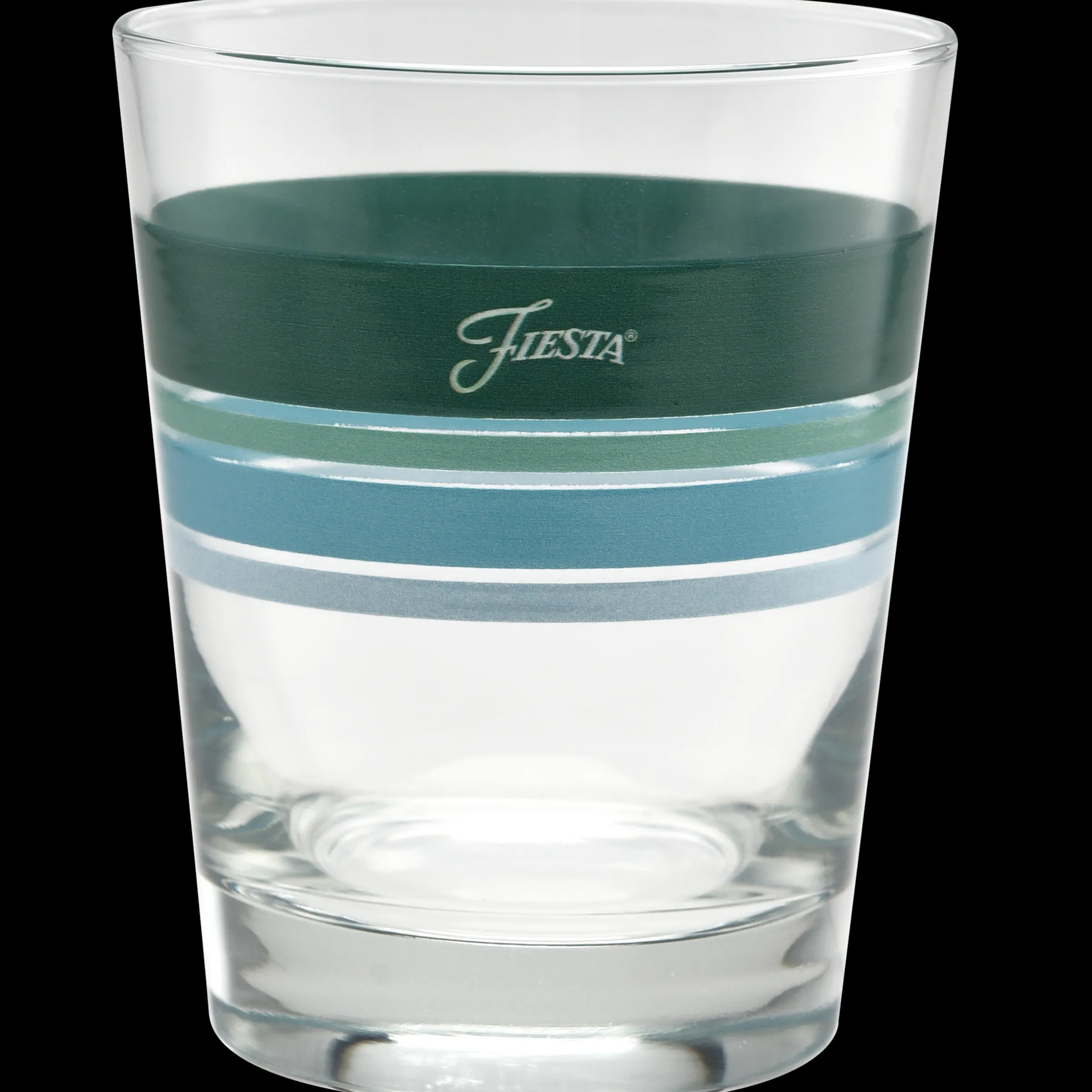 Mixed Aegean 15 oz. Edgeline Tapered Double Old Fashion - Set of 4|Fiesta Factory Direct Hot