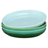 Mixed Aegean Coupe 10 3/8 Inch Dinner Bowls 40 OZ, Set of 4|Fiesta Factory Direct Hot