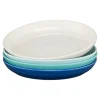 Mixed Coastal Blues Coupe 10 3/8 Inch Dinner Bowl 40 OZ, Set of 4|Fiesta Factory Direct Best