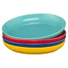 Mixed Vibrant Coupe 10 3/8 Inch Dinner Bowl 40 OZ, Set of 4|Fiesta Factory Direct Outlet