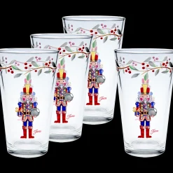 Nutcracker The Giver 16 oz. Cooler Glass - Set of 4|Fiesta Factory Direct Discount