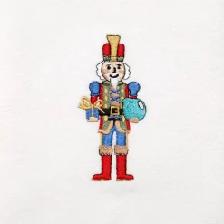 Nutcracker The Giver Embroidered Hand Towel Set of 2|Fiesta Factory Direct Hot