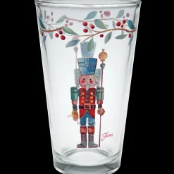 Nutcracker The Guardian 16 oz. Cooler Glass - Set of 4|Fiesta Factory Direct Sale
