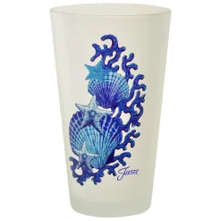 Retired 16 oz. Fiesta® Coastal Frosted Cooler – Set of 4|Fiesta Factory Direct Online