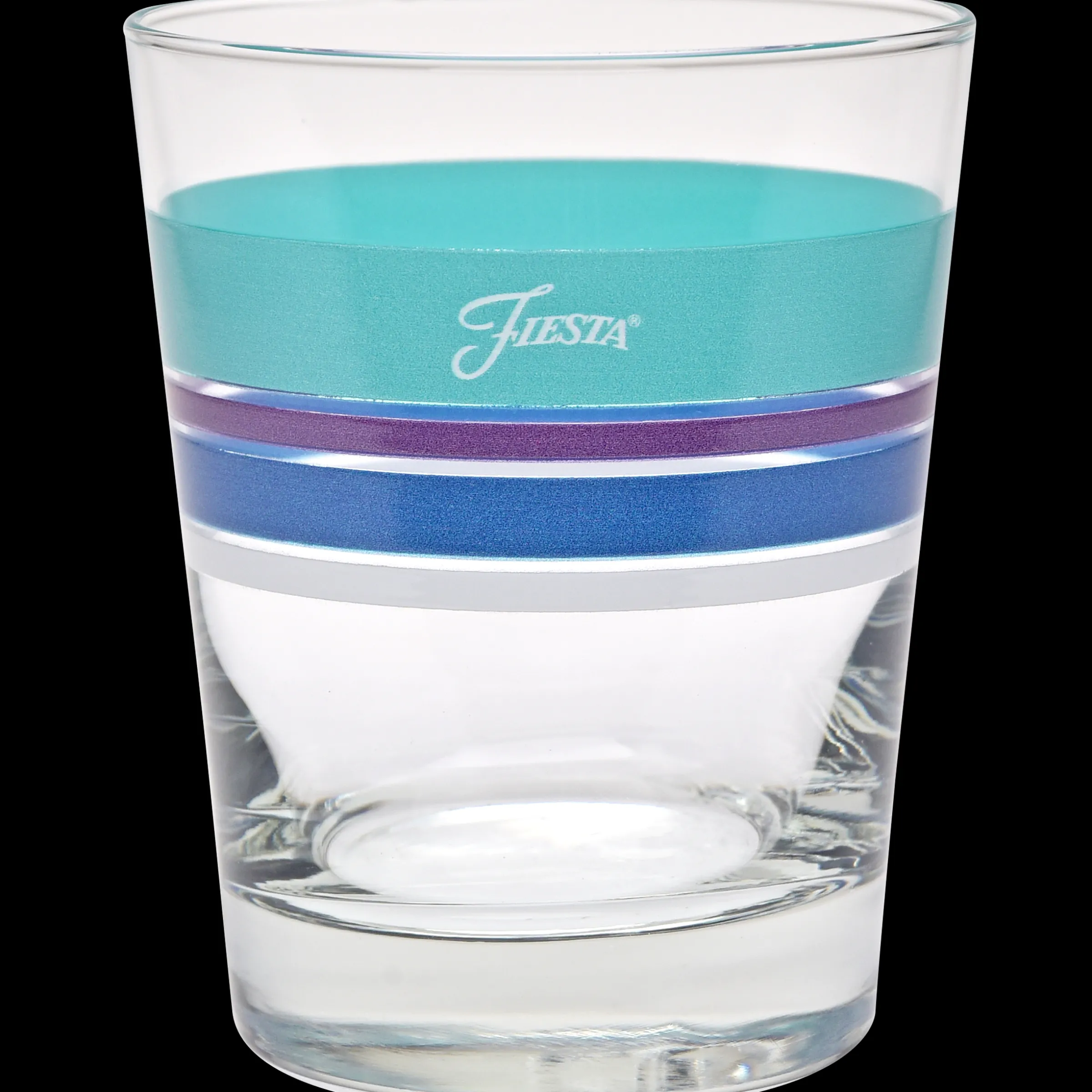 Retired 15 oz. Fiesta® Edgeline Coastal Tapered Double Old Fashion – Set of 4|Fiesta Factory Direct New