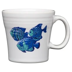 Retired Coastal Fish 15 OZ Tapered Mug|Fiesta Factory Direct Clearance