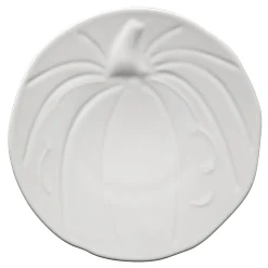 Retired Pumpkin Shaped Plate 8 1/2 Inch|Fiesta Factory Direct Outlet
