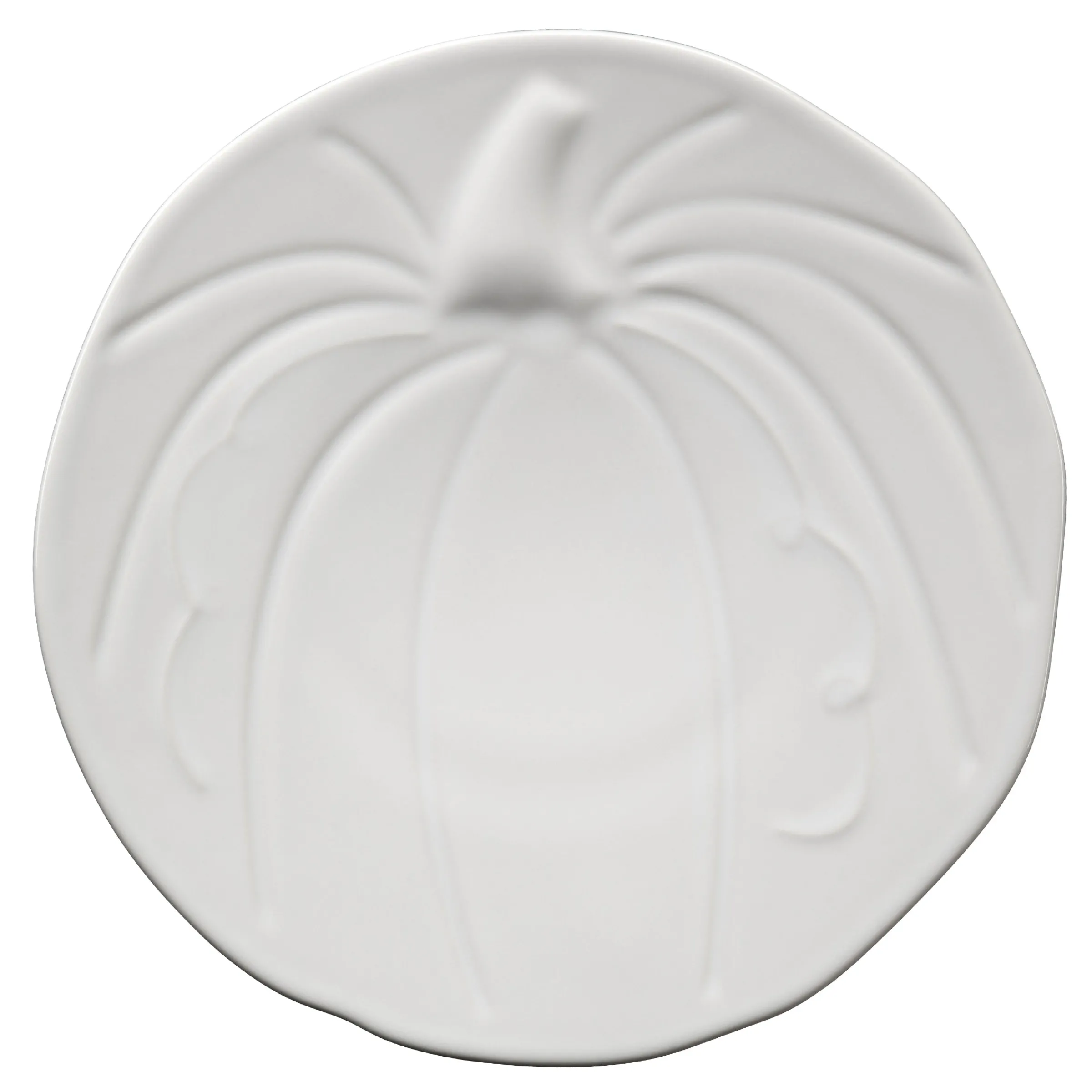 Retired Pumpkin Shaped Plate 8 1/2 Inch|Fiesta Factory Direct Outlet
