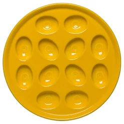 Round Egg Serving Platter 11 1/4 Inch|Fiesta Factory Direct Clearance
