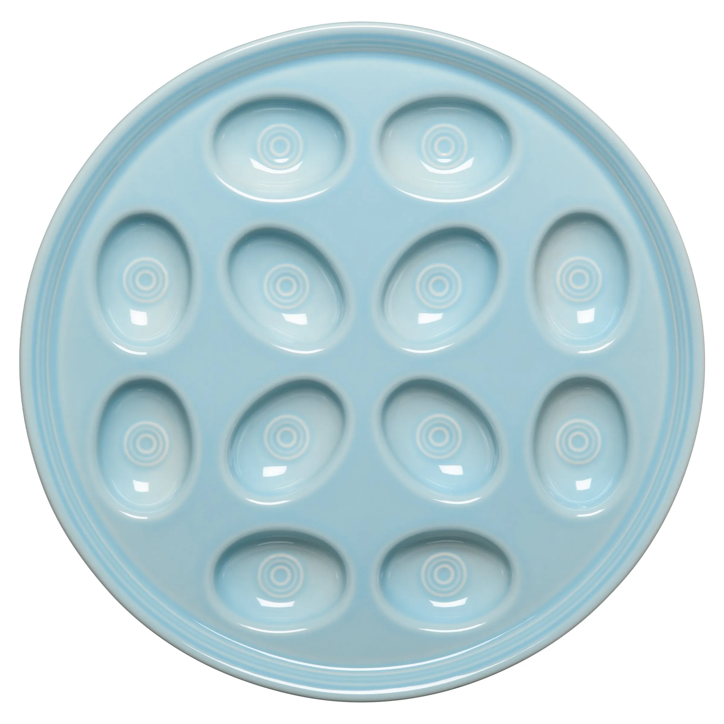 Round Egg Serving Platter 11 1/4 Inch|Fiesta Factory Direct Clearance