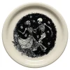 Skeleton Duet Linen Bistro Coupe 9 Inch Luncheon Plate|Fiesta Factory Direct Best