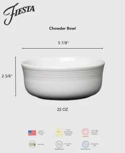 Sky 5 7/8 Inch Chowder Bowl 22 OZ|Fiesta Factory Direct Sale