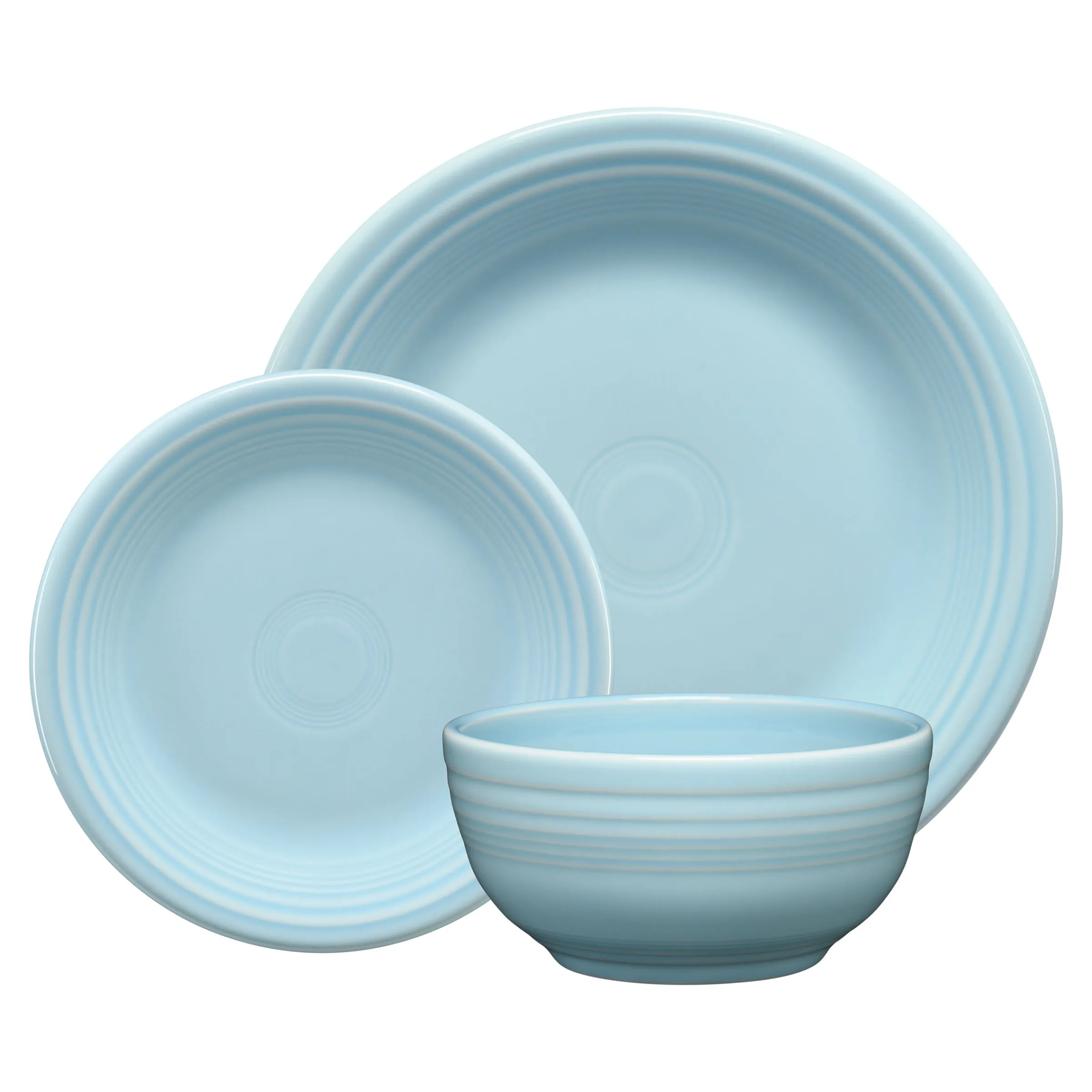 Sky Classic Bistro 3-Piece Place Setting, Service for 1|Fiesta Factory Direct Sale