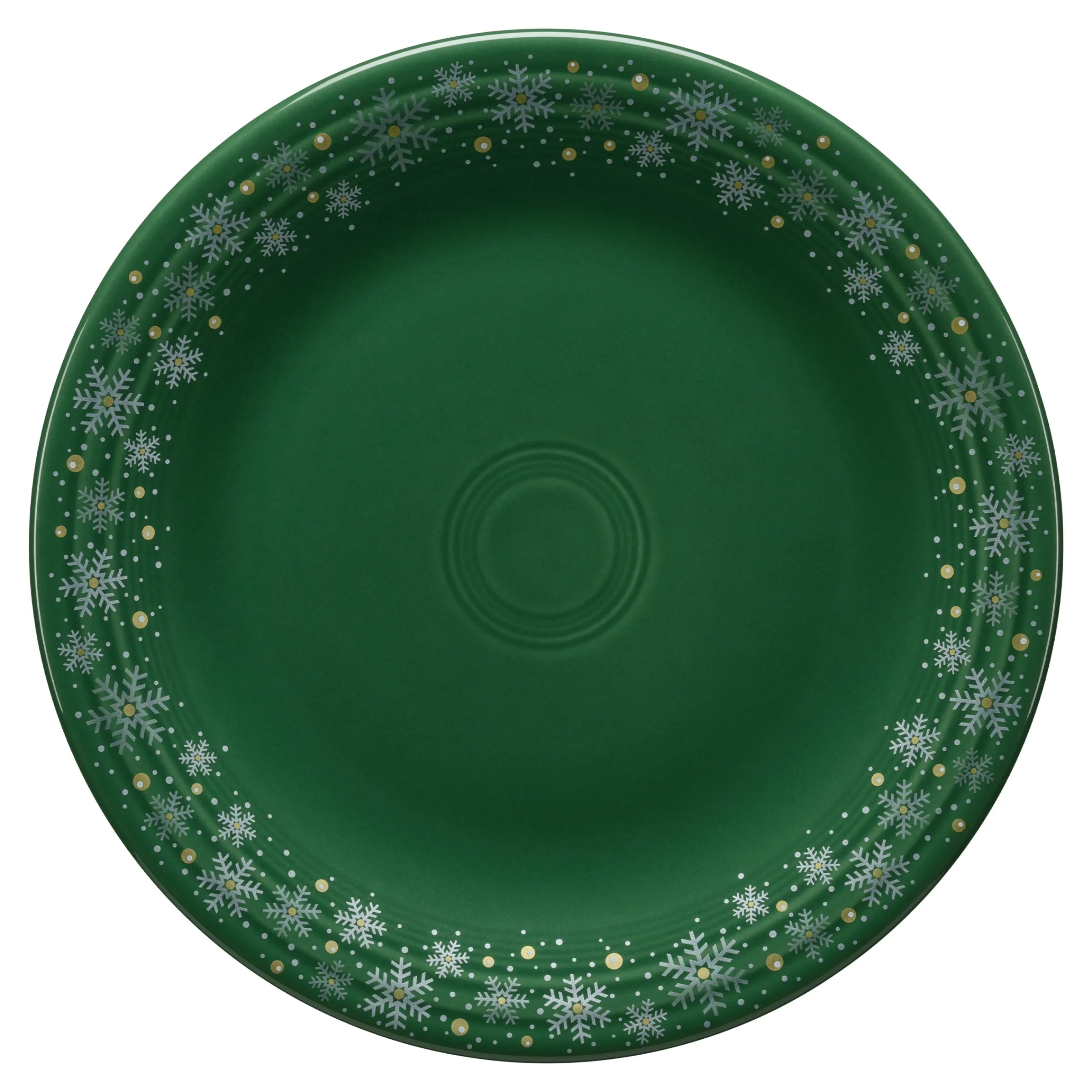 Snowflake Classic Rim 10 1/2 Inch Dinner Plate|Fiesta Factory Direct Hot