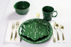 Snowflake Classic Rim 9 Inch Luncheon Plate|Fiesta Factory Direct New