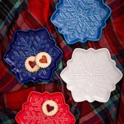 Snowflake Shaped Plate 9 Inch|Fiesta Factory Direct Hot