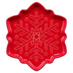 Snowflake Shaped Plate 9 Inch|Fiesta Factory Direct Hot