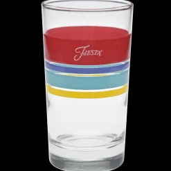 Vibrant 7 oz. Edgeline Juice Glass, Set of 4|Fiesta Factory Direct Best