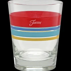 Vibrant 15 oz. Edgeline Tapered Double Old Fashion – Set of 4|Fiesta Factory Direct Hot