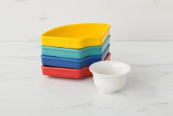 Vibrant 5-Piece Mixed Colors Entertaining Set 8 1/5 Inch|Fiesta Factory Direct New