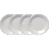 White Classic Rim 10 1/2 Inch Dinner Plate, Set of 4|Fiesta Factory Direct Sale