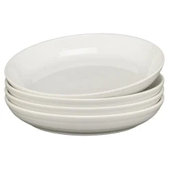 White Coupe 8 1/2 Inch Luncheon Bowl 26 OZ, Set of 4|Fiesta Factory Direct Discount