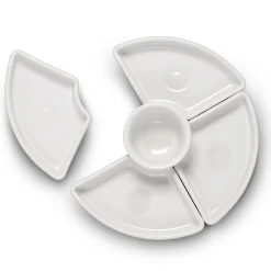 White 5-Piece Entertaining Set 8 1/5 Inch|Fiesta Factory Direct New