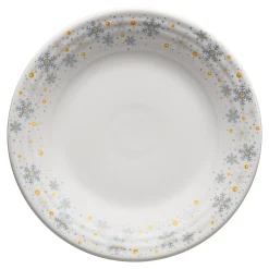 Snowflake Classic Rim 9 Inch Luncheon Plate|Fiesta Factory Direct Hot